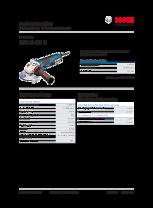 Szlifierki kątowe Bosch GWS 19-125 CI