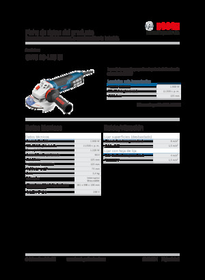 Szlifierki kątowe Bosch GWS 19-125 CI