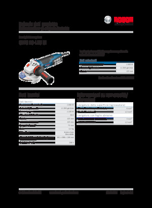 Szlifierki kątowe Bosch GWS 19-125 CI
