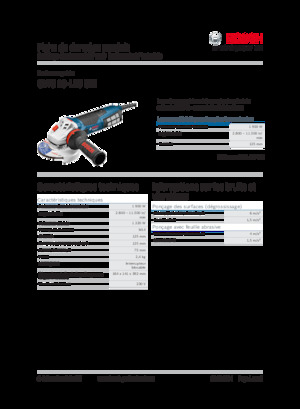 Szlifierki kątowe Bosch GWS 19-125 CIE