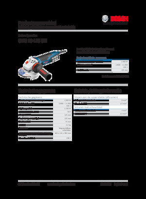 Szlifierki kątowe Bosch GWS 19-125 CIE
