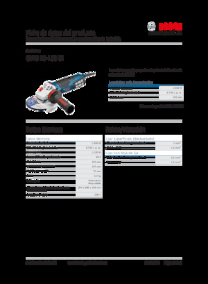 Szlifierki kątowe Bosch GWS 19-150 CI