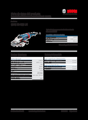 Szlifierki kątowe Bosch GWS 22-230 LVI