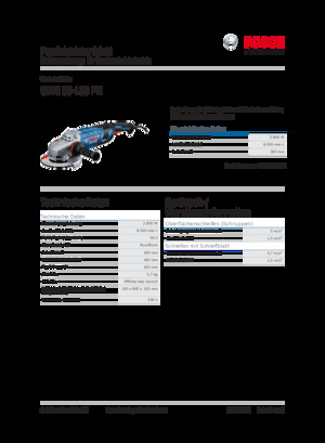 Szlifierki kątowe Bosch GWS 30-180 PB