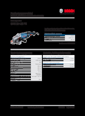 Szlifierki kątowe Bosch GWS 30-180 PB