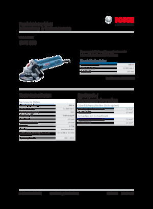 Szlifierki kątowe Bosch GWS 880
