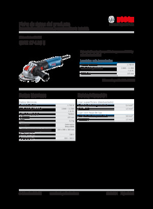 Szlifierki kątowe Bosch GWX 17-125 S