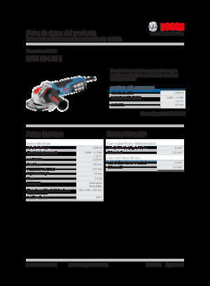 Szlifierki kątowe Bosch GWX 19-125 S