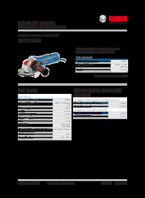 Szlifierki kątowe Bosch GWX 9-115 S