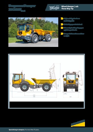 Wozidła przegubowe Bergmann 3012DSK Plus
