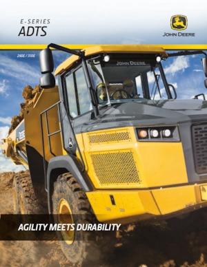 Wozidła przegubowe John Deere Construction 310E