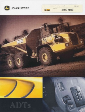 Wozidła przegubowe John Deere Construction 400D