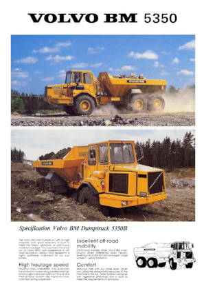 Wozidła przegubowe Volvo 5350