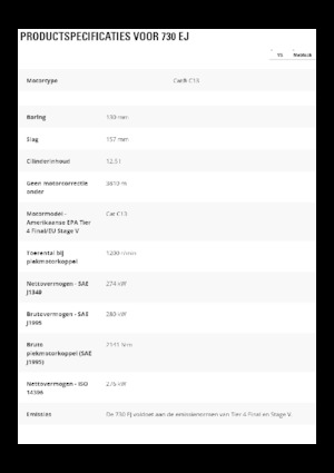 Wozidła przegubowe Caterpillar 730 EJ