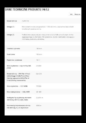 Wozidła przegubowe Caterpillar 740 EJ