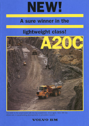 Wozidła przegubowe Volvo A20C