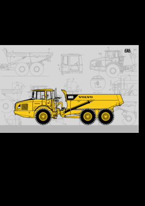 Wozidła przegubowe Volvo A25D (6x6)