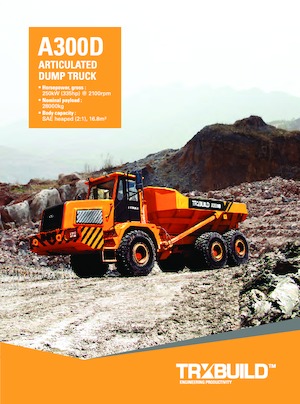 Wozidła przegubowe TRXBUILD A300D