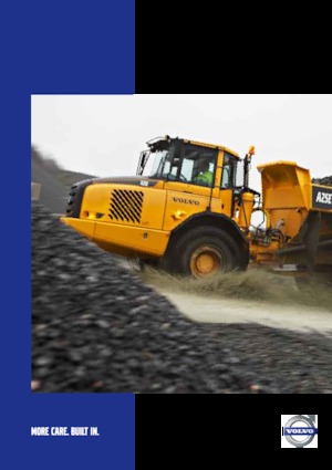 Wozidła przegubowe Volvo A30E 6x6