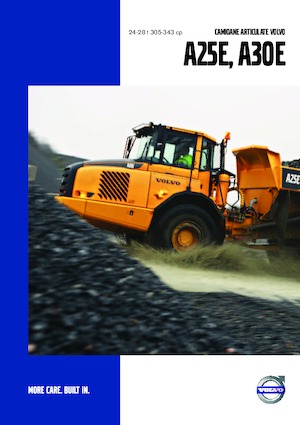 Wozidła przegubowe Volvo A30E 6x6