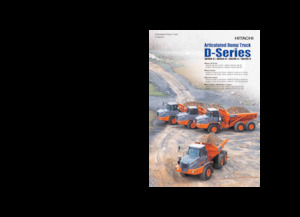 Wozidła przegubowe Hitachi AH300D