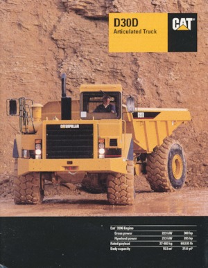 Wozidła przegubowe Caterpillar D30D