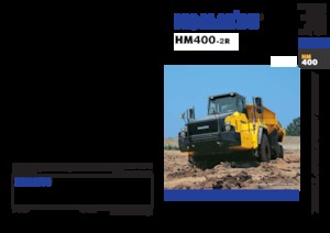 Wozidła przegubowe Komatsu HM400-2R