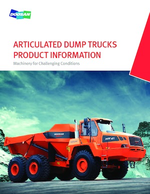 Wozidła przegubowe Doosan MT 26