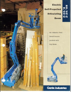 Kołowe przegubowe podnośniki koszowe Genie Z 20/8 E