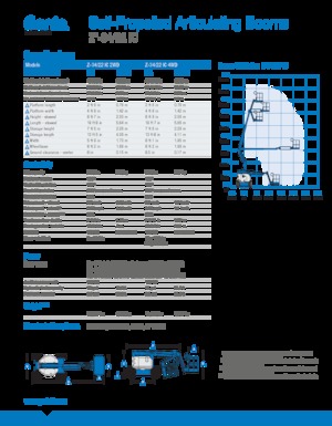 Kołowe przegubowe podnośniki koszowe Genie Z-34/22 IC