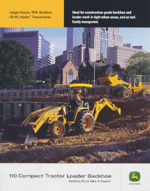 Koparko-ładowarki John Deere Construction 110