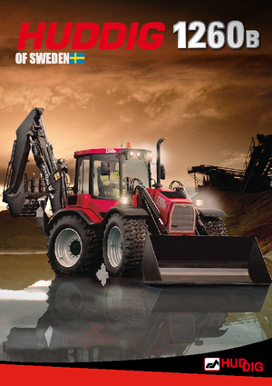 Koparko-ładowarki Huddig 1260 B