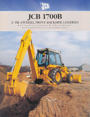 Koparko-ładowarki JCB 1700 B