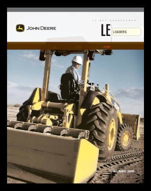 Koparko-ładowarki John Deere Construction 210 LE
