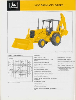 Koparko-ładowarki John Deere Construction 210 C