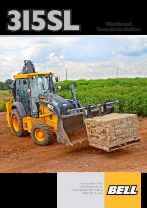 Koparko-ładowarki Bell 315SL