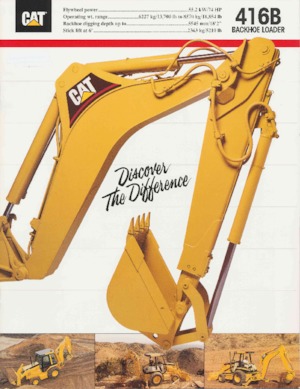 Koparko-ładowarki Caterpillar 416 B