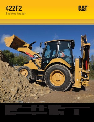 Koparko-ładowarki Caterpillar 422F2