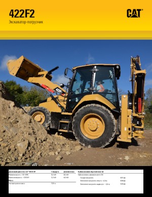 Koparko-ładowarki Caterpillar 422F2