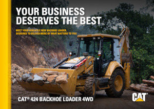 Koparko-ładowarki Caterpillar 424