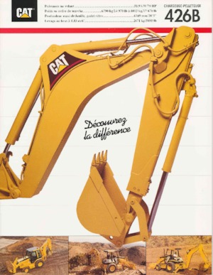 Koparko-ładowarki Caterpillar 426 B