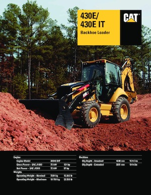 Koparko-ładowarki Caterpillar 430 E