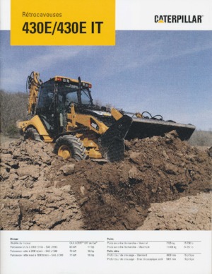 Koparko-ładowarki Caterpillar 430 E