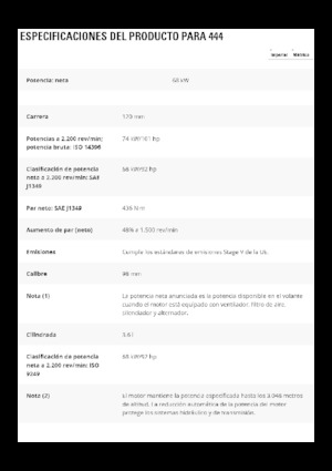 Koparko-ładowarki Caterpillar 444