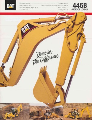 Koparko-ładowarki Caterpillar 446 B