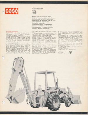 Koparko-ładowarki Case 480B