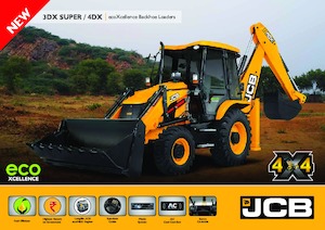Koparko-ładowarki JCB 4DX