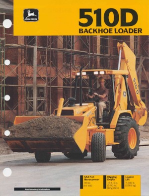 Koparko-ładowarki John Deere Construction 510 D