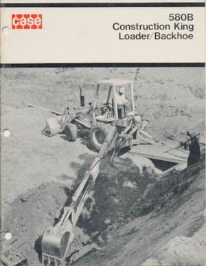 Koparko-ładowarki Case 580 D