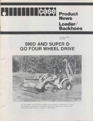 Koparko-ładowarki Case 580 D Super D 